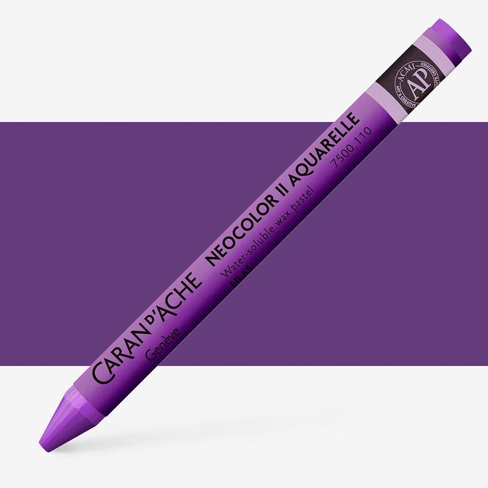 Caran D'Ache - Classic Neocolor Ii Lilac Uv 10