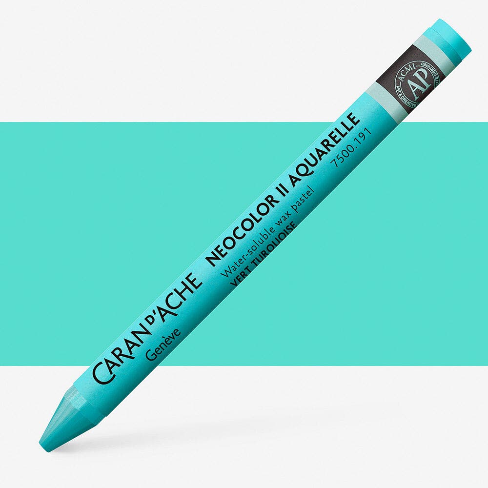 Caran D'Ache - Classic Neocolor Ii Turquoise Green Uv 10