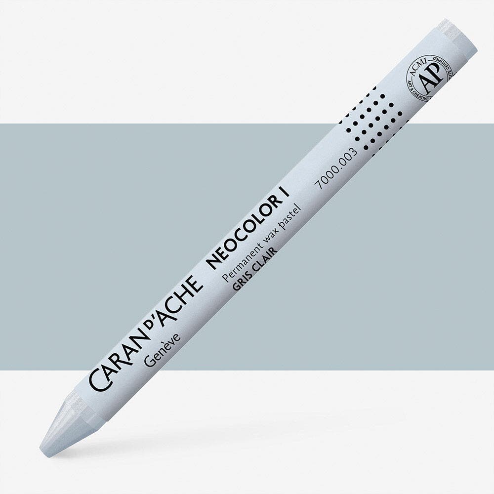 Caran D'Ache - Classic Neocolor I Light Grey Uv 10