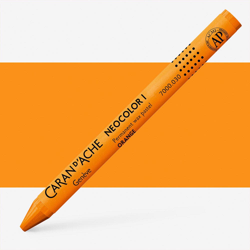 Caran D'Ache - Classic Neocolor I Orange Uv 10
