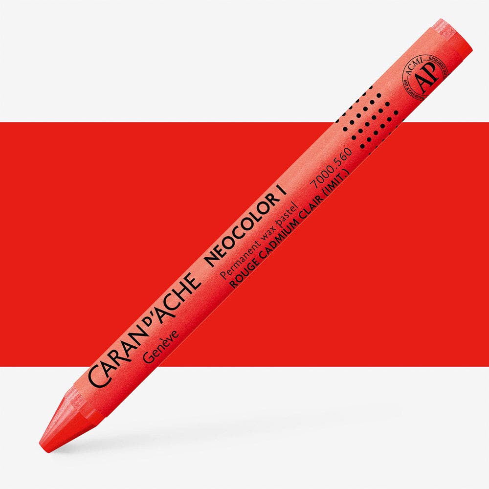 Caran D'Ache - Classic Neocolor I Light Cadmium Red Uv 10