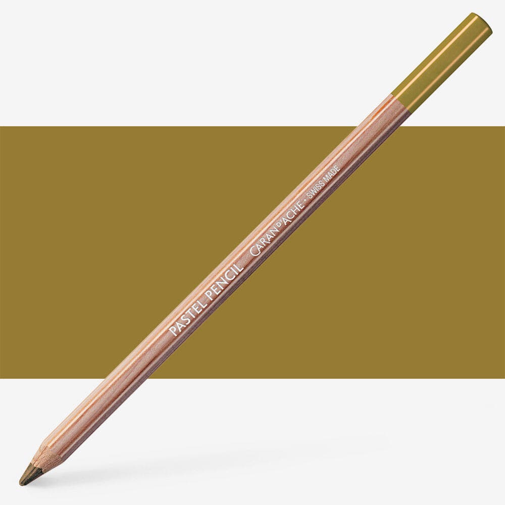 Caran D'Ache - Pastel Pencil-Olive Bro -Fsc Uv 3