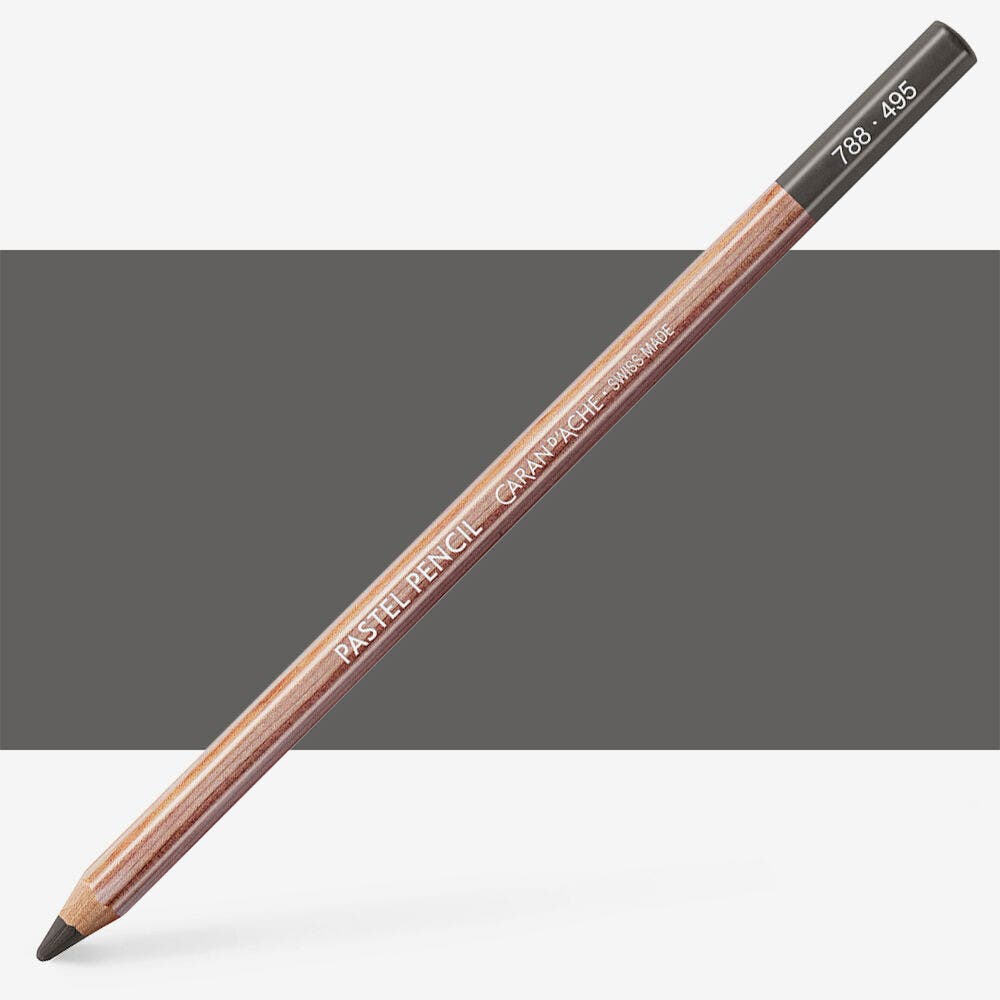 Caran D'Ache - Pastel Pencil-Slate Grey-Fsc Uv 3