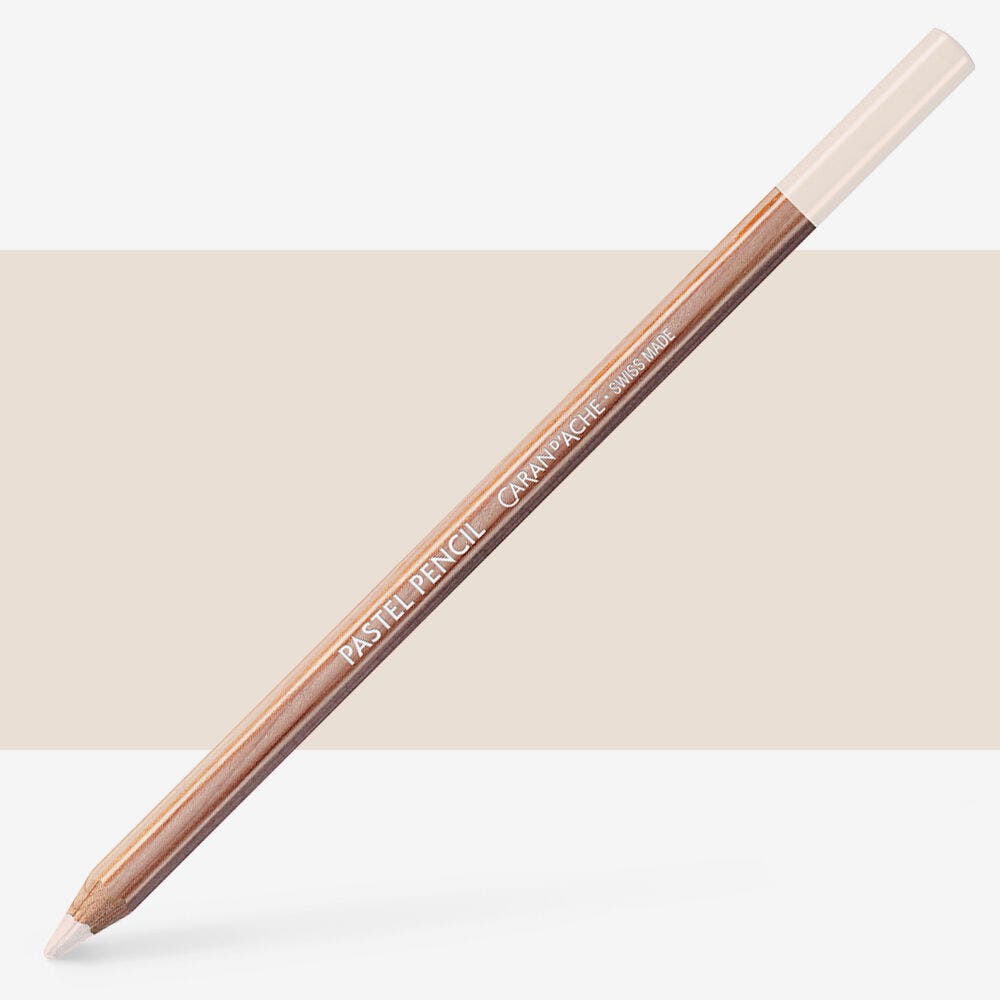 Caran D'Ache - Pastel Pencil-Pink White-Fsc Uv 3