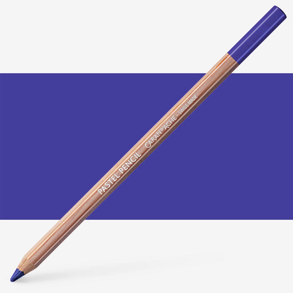 Caran D'Ache - Pastel Pencil-Cobalt Violet-Fsc Uv 3