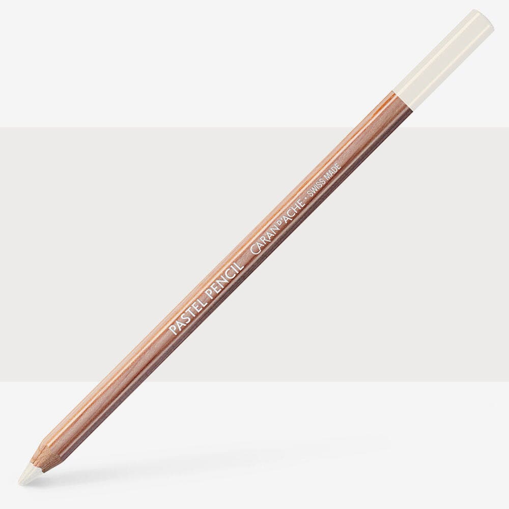 Caran D'Ache - Pastel Pencil-Azurite White-Fsc Uv 3