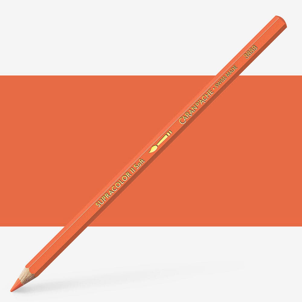 Caran D'Ache - Classic Supracolor Penc.English Red-Fsc Uv 3