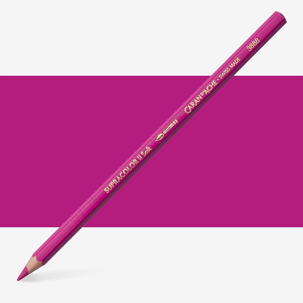 Caran D'Ache - Classic Supracolor Pencil Purple-Fsc Uv 12