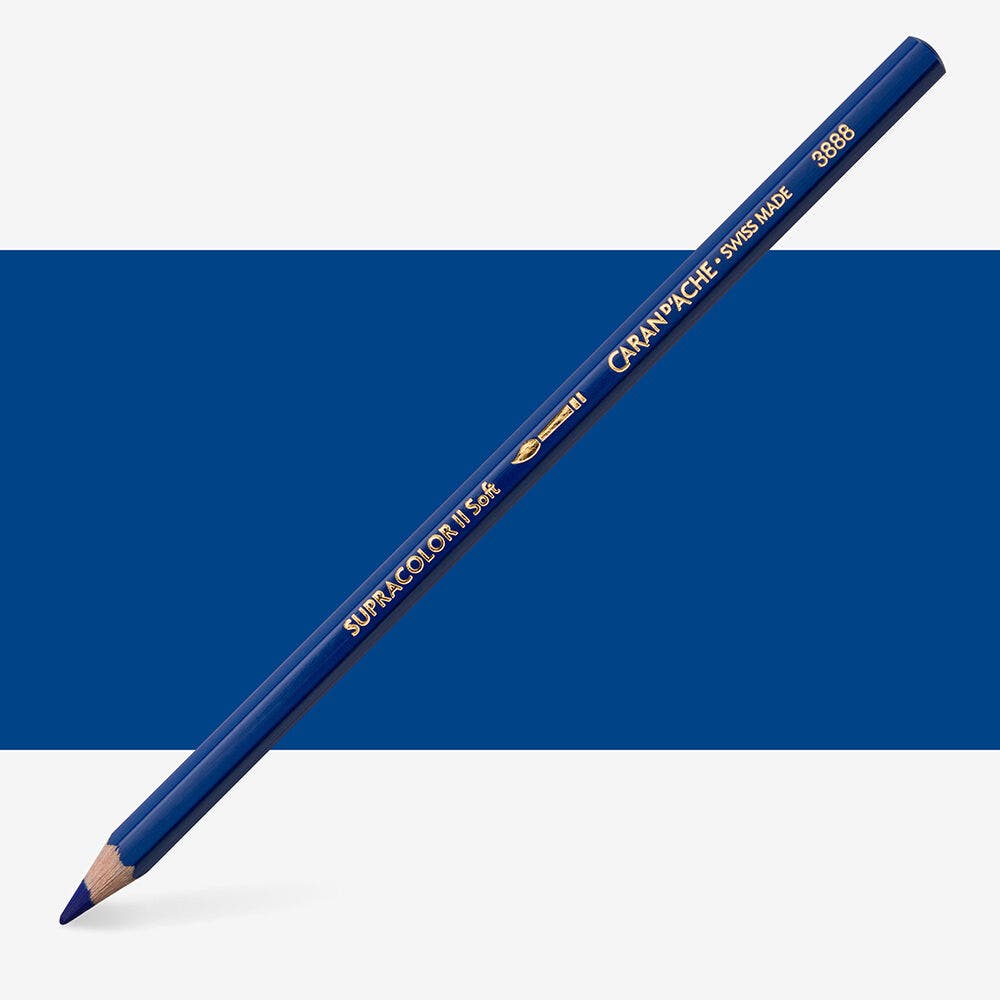 Caran D'Ache - Classic Supracolor Penc.Ultramarine-Fsc Uv 12