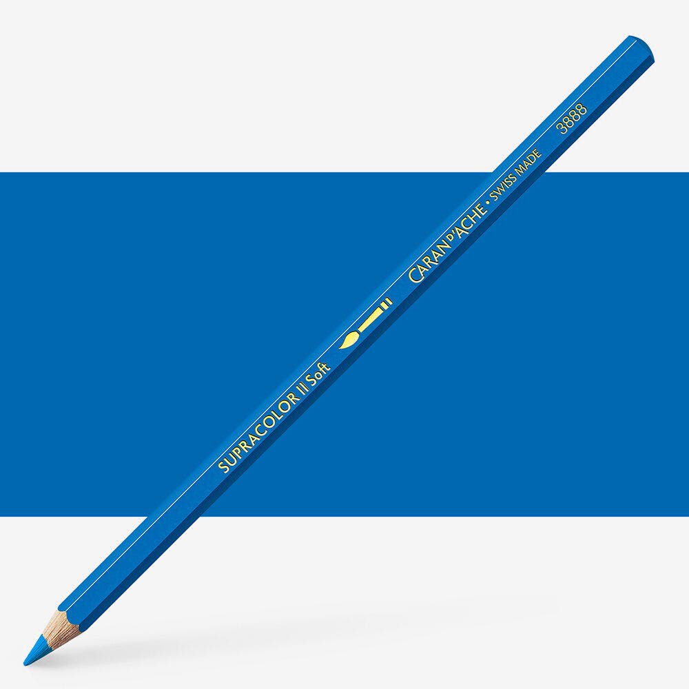 Caran D'Ache - Classic Supra. Penc. Sapphire Blue-Fsc Uv 3