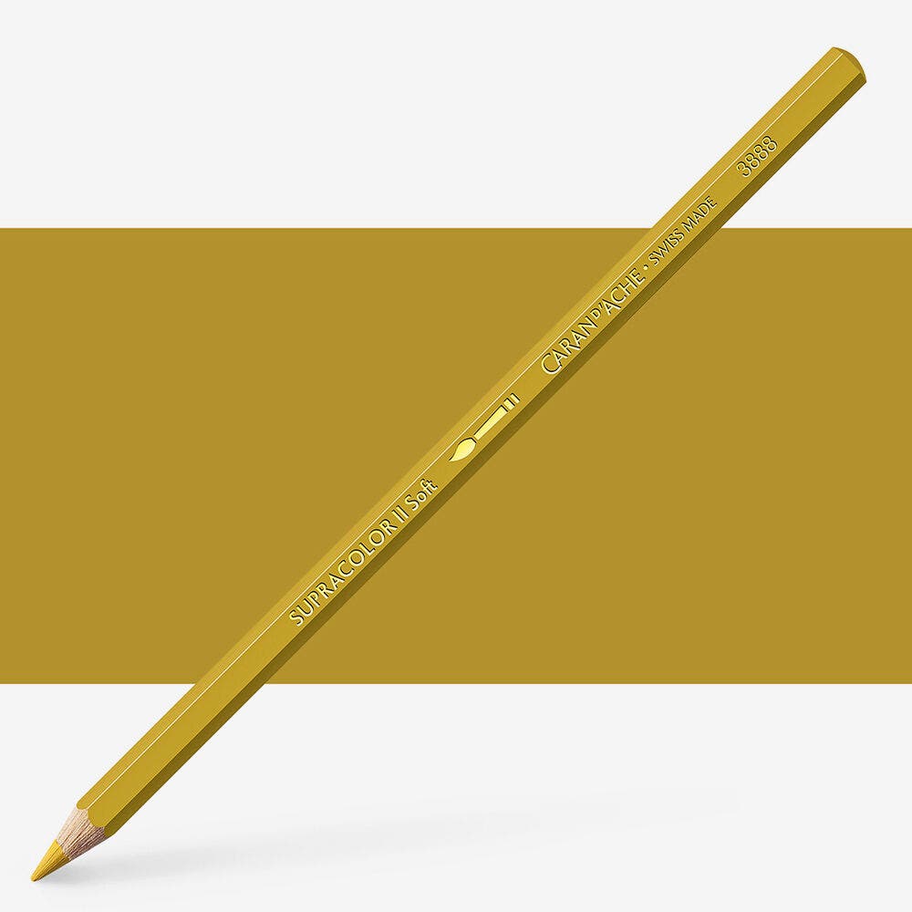Caran D'Ache - Classic Supracolor Pencil Olive-Fsc Uv 3