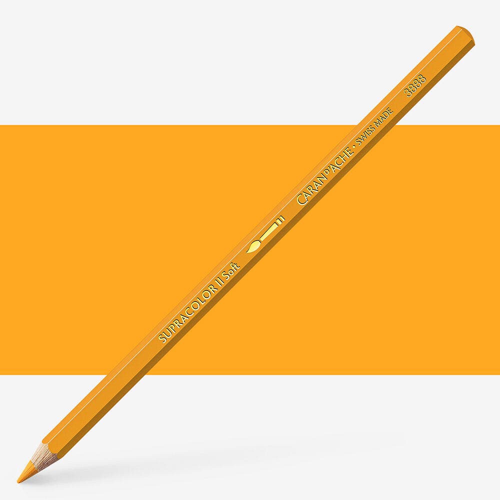 Caran D'Ache - Classic Supracolor Penc.Fast Orange-Fsc Uv 3