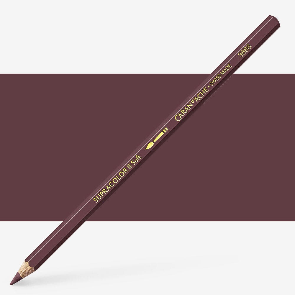 Caran D'Ache - Classic Supracolor Pencil Slate Grey-Fsc Uv 3