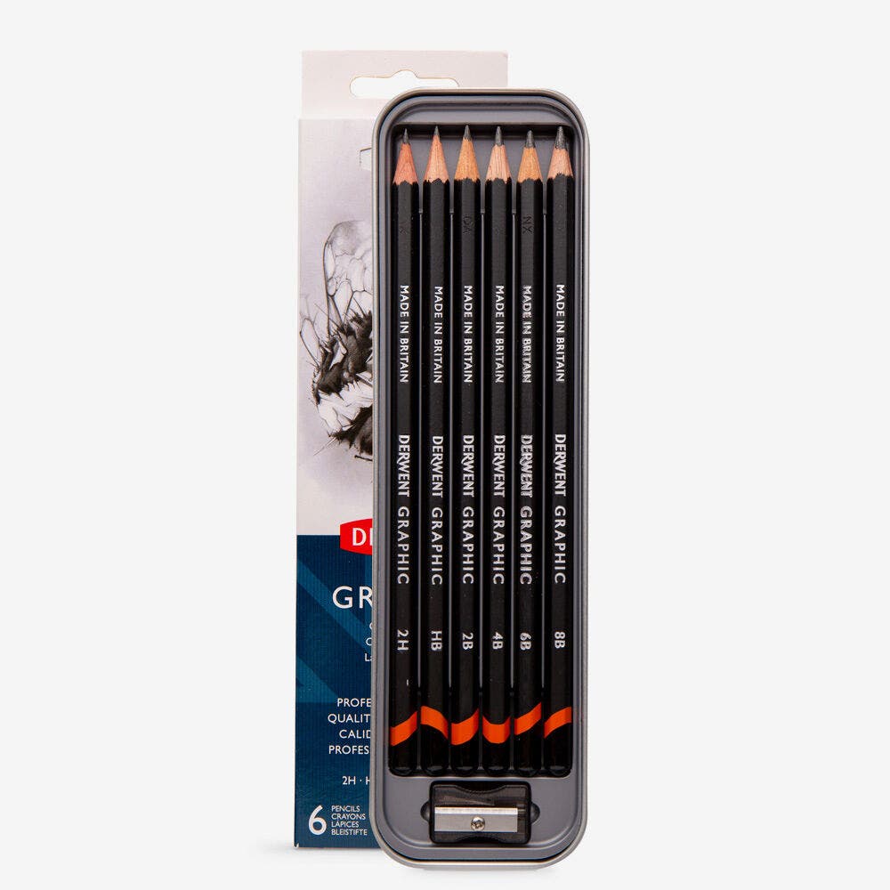 Derwent - Graphic Pencils (6) Tin