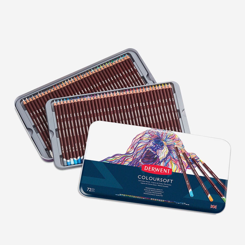 Derwent - Coloursoft Pencils (72) Tin