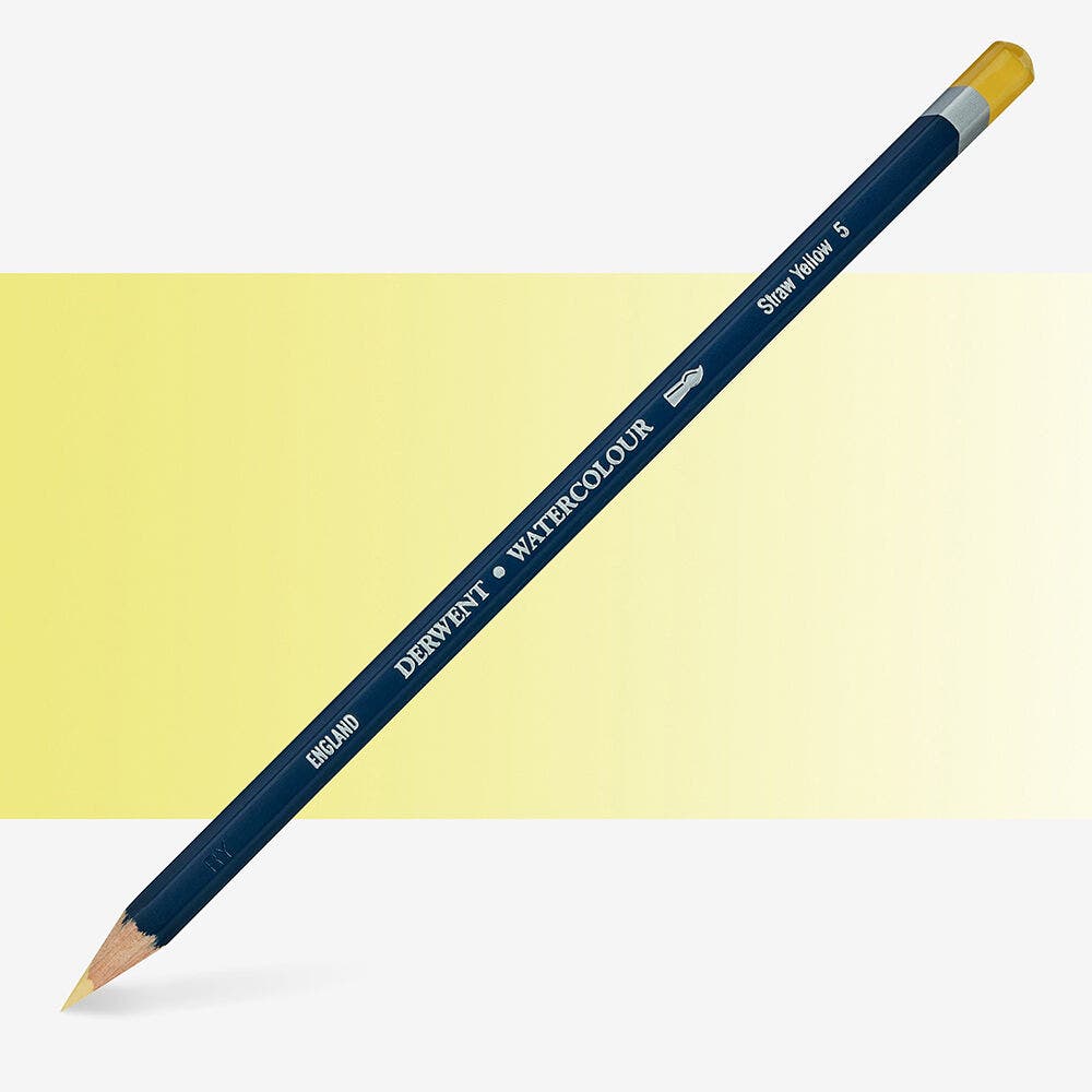 Derwent - 05 Watercolour Pen. Straw Yellow