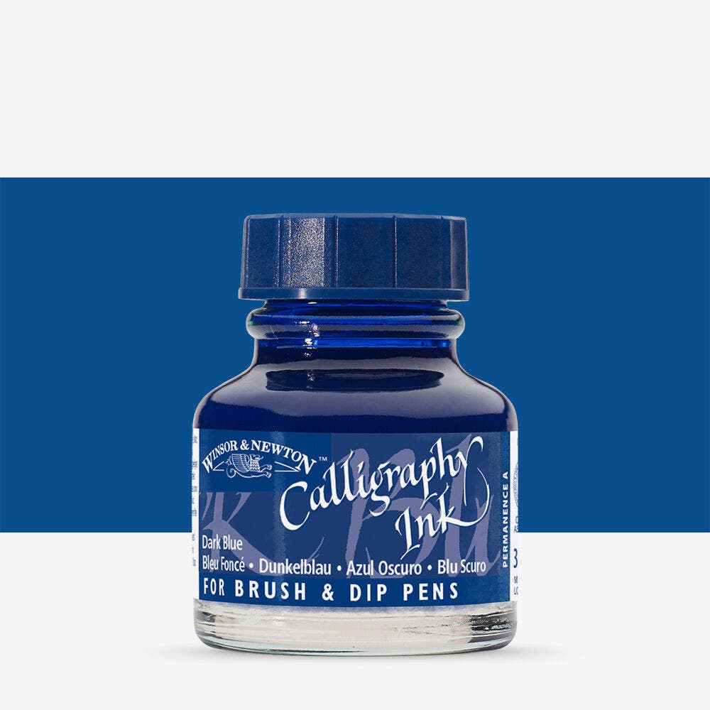 Winsor & Newton - Call Inkt 30Ml Dk Blue Uv 3