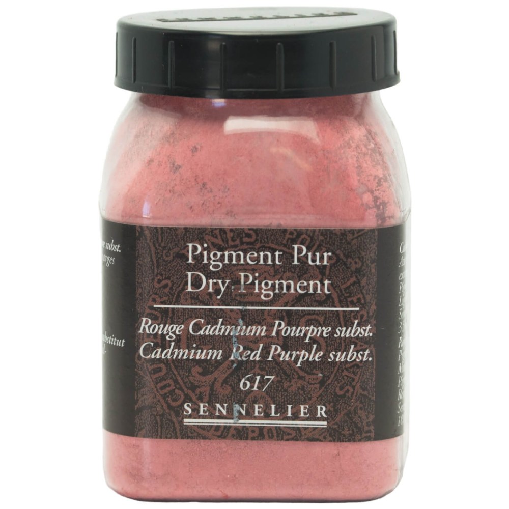 Sennelier - Pigment Pot 200Ml Rouge Cadmium Pourpre