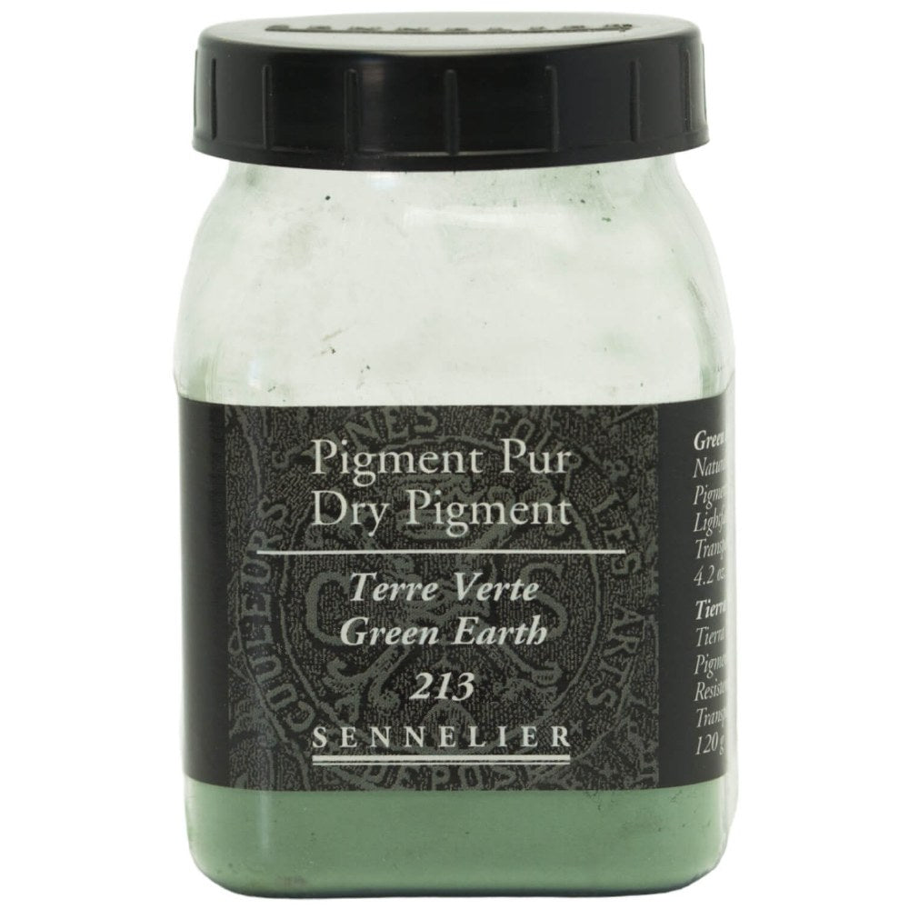 Sennelier - Pigment Pot 200Ml Terre Verte - 120G
