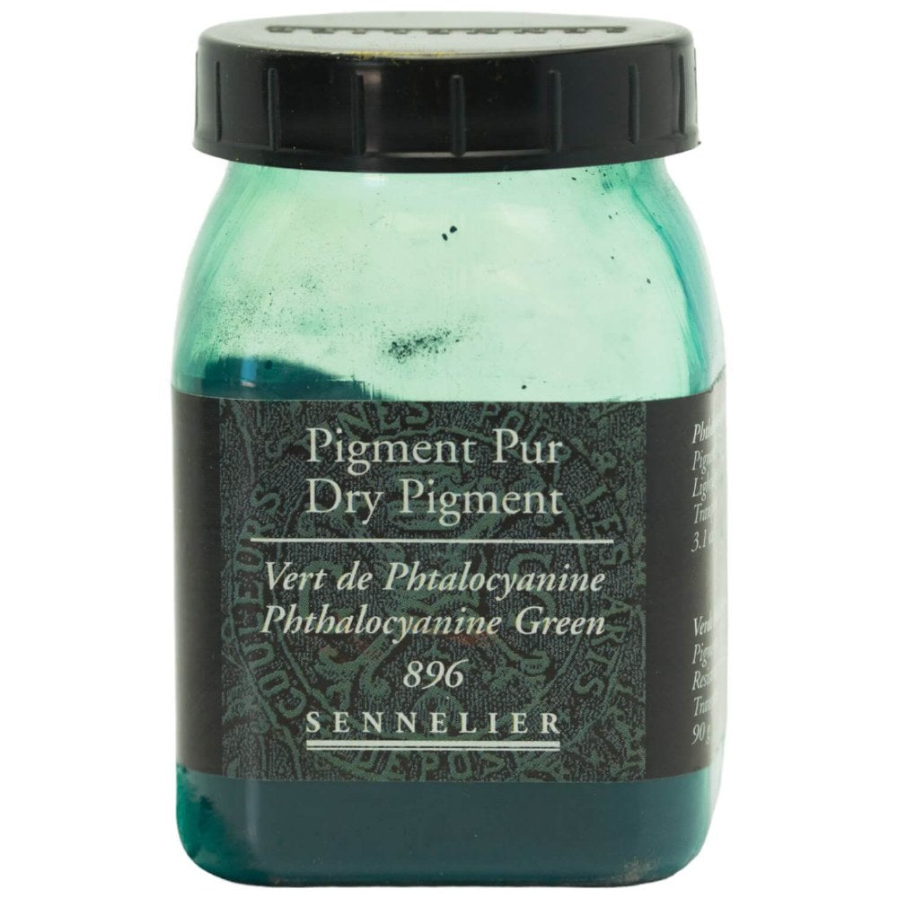 Sennelier - Pigment Pot 200Ml Vert De Phtalocyanine