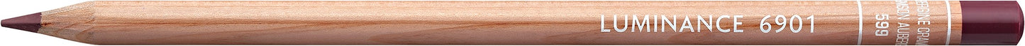 Caran D'Ache - Luminance Pencil Crimson Aubergine-Fsc Uv 3