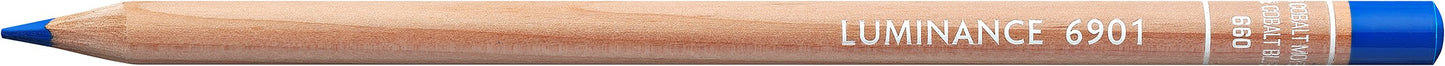 Caran D'Ache - Luminance Pencil Genuine Cobalt Blue-Fsc Uv 3