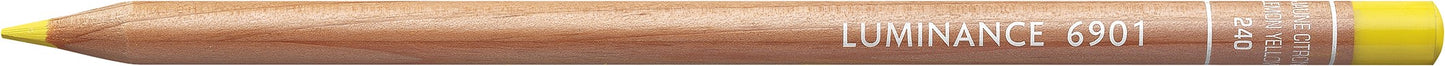 Caran D'Ache - Luminance Pencil Lemon Yellow-Fsc Uv 3
