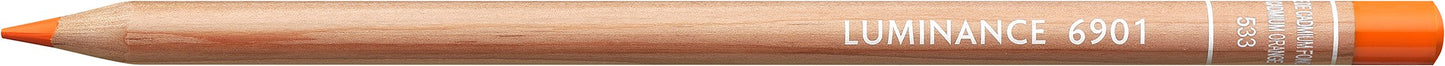 Caran D'Ache - Luminance Pencil Orange-Fsc Uv 3