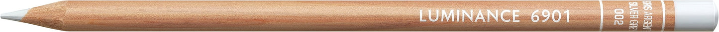 Caran D'Ache - Luminance Pencil Silver Grey-Fsc Uv 3