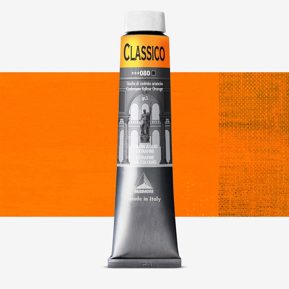 Maimeri - Classico 200Ml Cadmium Yellow Orange