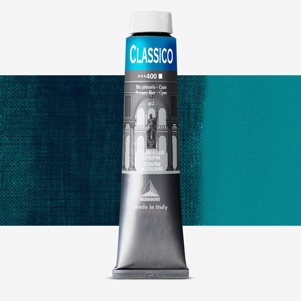Maimeri - Classico 200Ml Primary Blue - Cyan