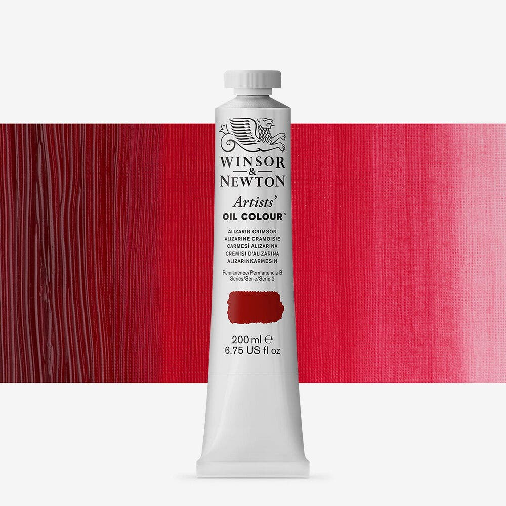 Winsor & Newton - Artist Oil 200Ml Aliz Crimson