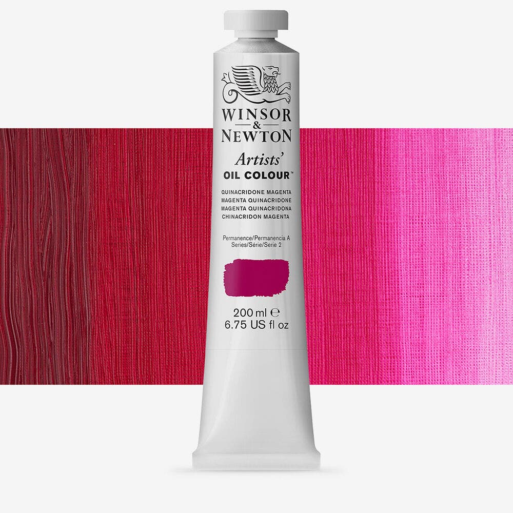 Winsor & Newton - Artist Oil 200Ml Quina Magenta