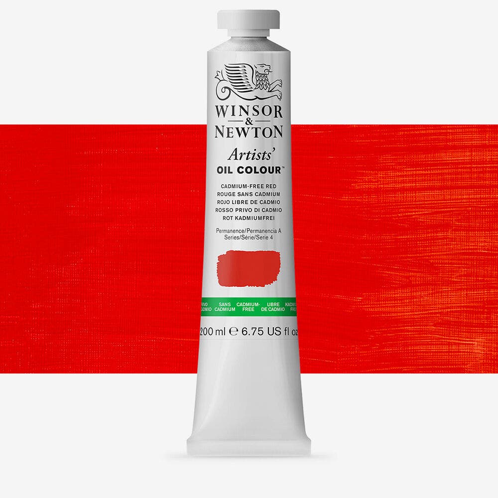 Winsor & Newton - Artist Oil 200Ml Cadm Free Red