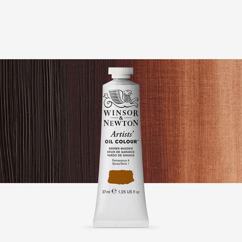 Winsor & Newton - Artists Oil Colour 37Ml Bro Madder 03 Uv 3