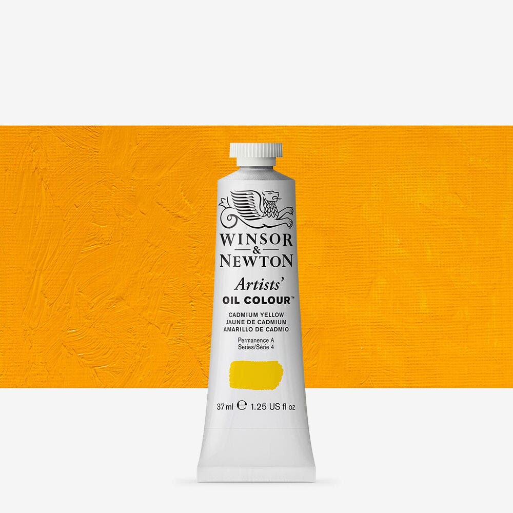 Winsor & Newton - Artists Oil Colour 37Ml Cad Yel Ny-1214 Uv 3