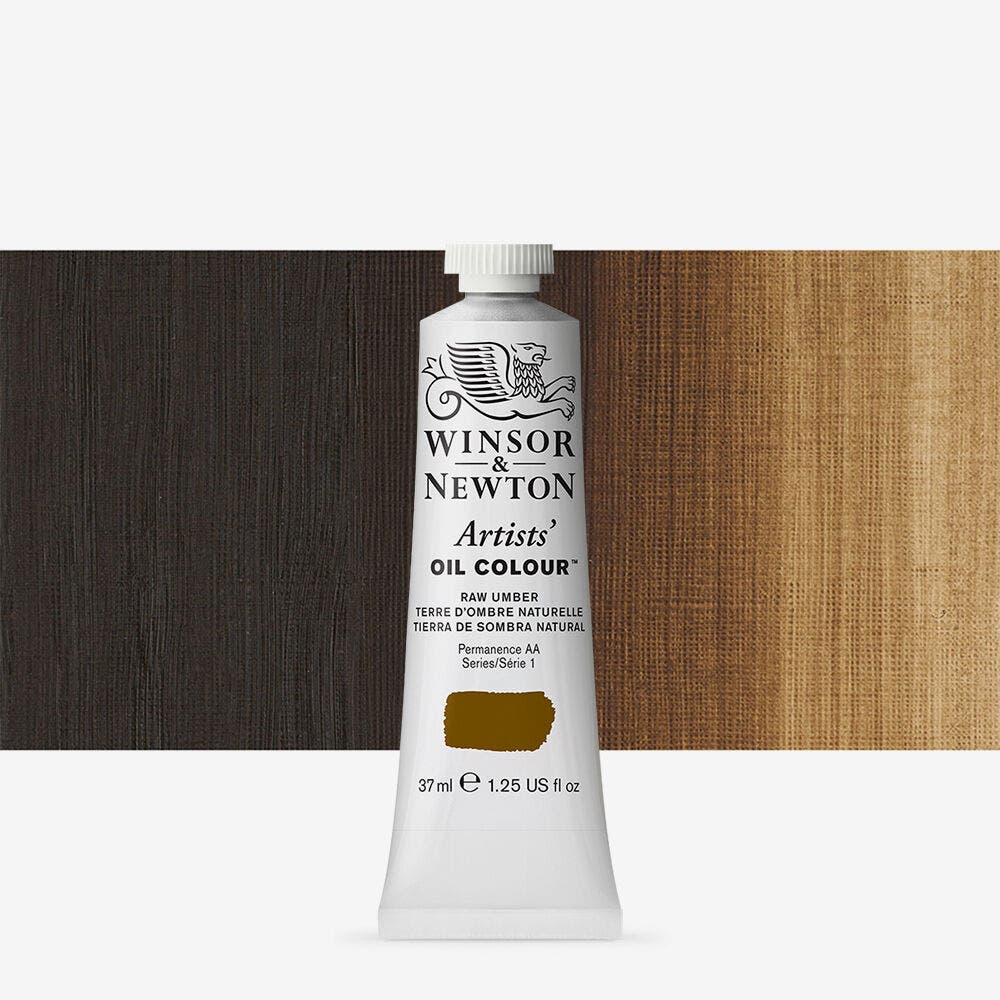 Winsor & Newton - Artists Oil Colour 37Ml Raw Umber Uv 3
