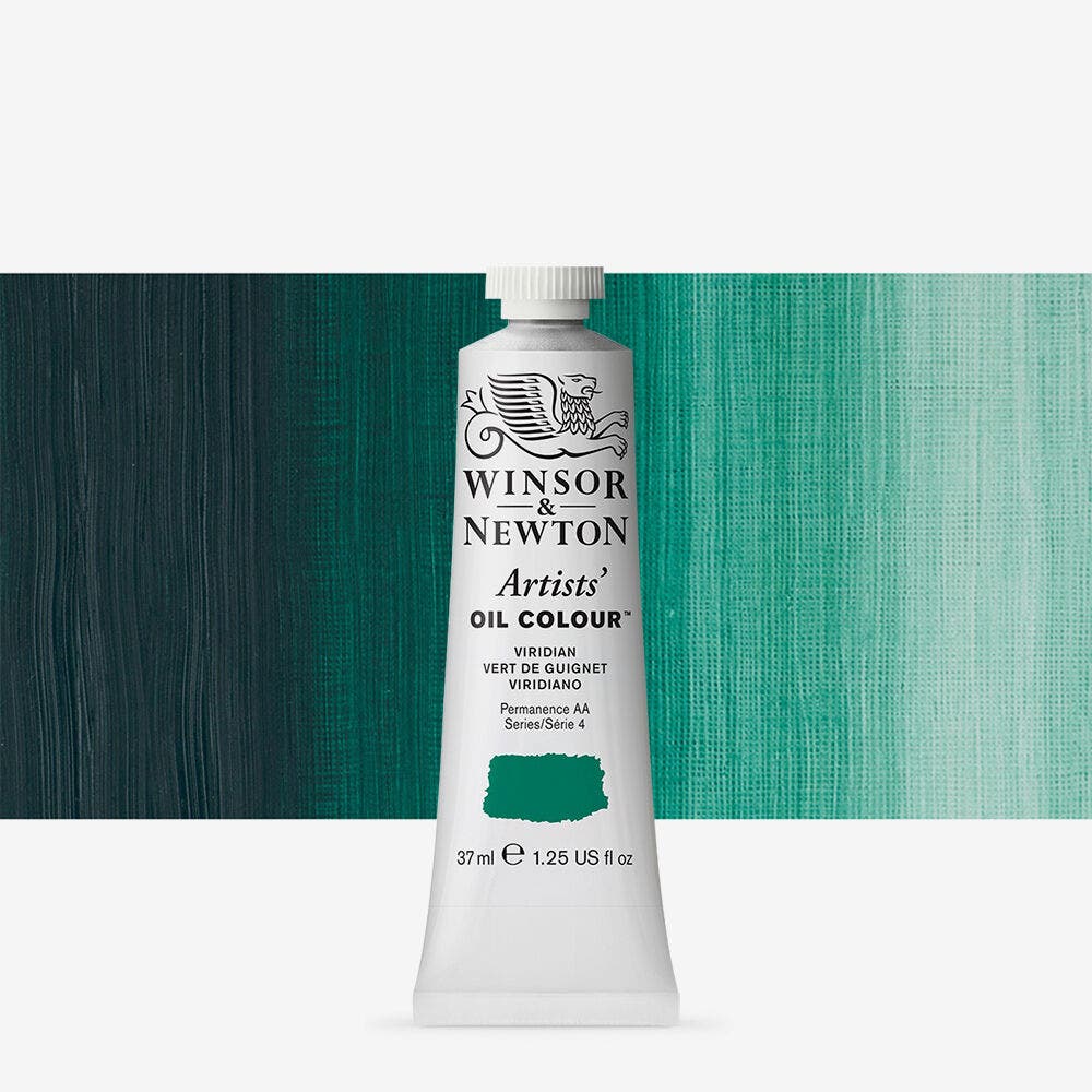 Winsor & Newton - Artists Oil Colour 37Ml Viridian Uv 3