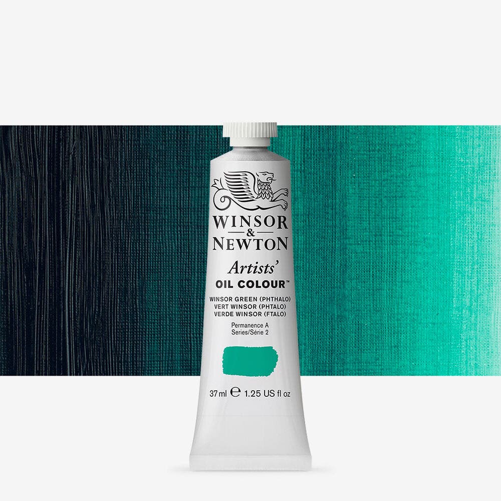 Winsor & Newton - Artists Oil Colour 37Ml Wins Green Phth Uv 3
