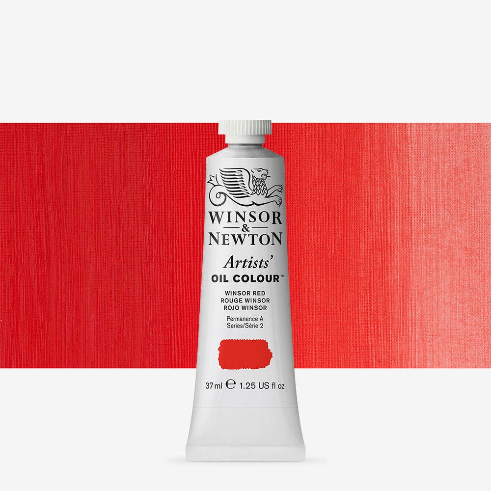 Winsor & Newton - Artists Oil Colour 37Ml Winsor Red Pyr Uv 3