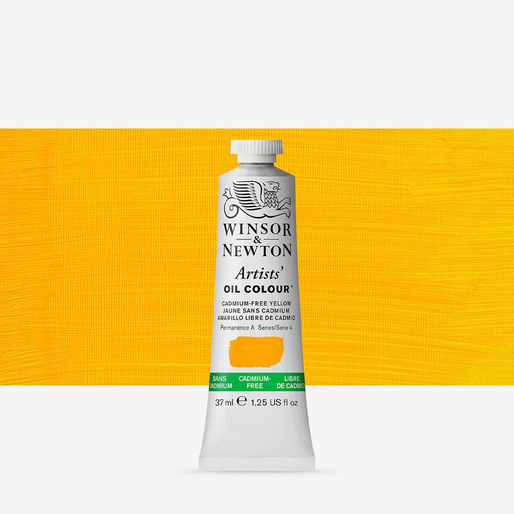 Winsor & Newton - Artists' Oil Colour 37Ml Tbe Cadmium Free Geel Uv 3