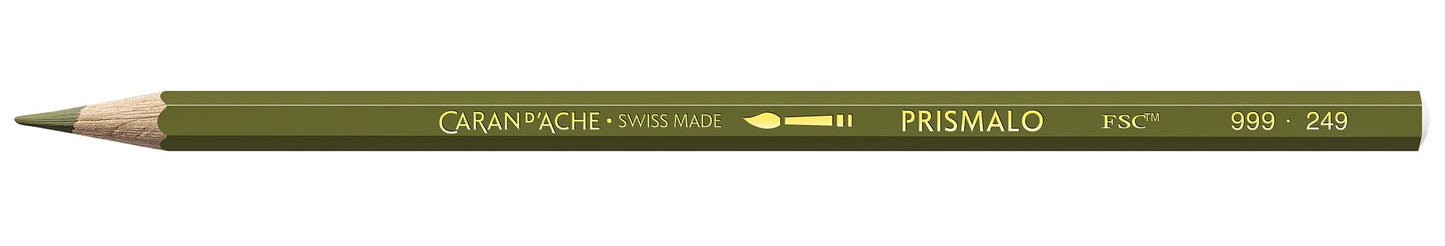 Caran D'Ache - Prismalo Pencil Olive-Fsc Uv 12