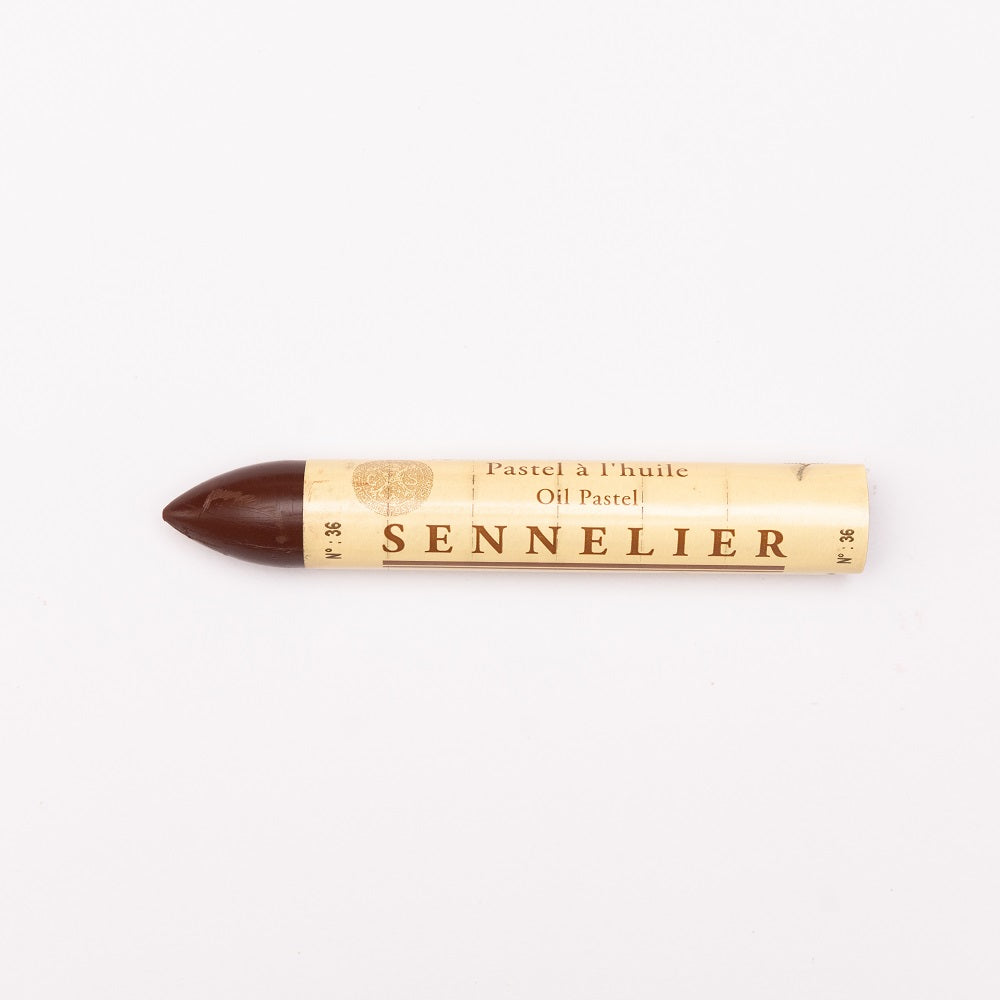 Sennelier - Pastel Huile Grand ModèLe 35Ml Terre De Sienne BrûléE