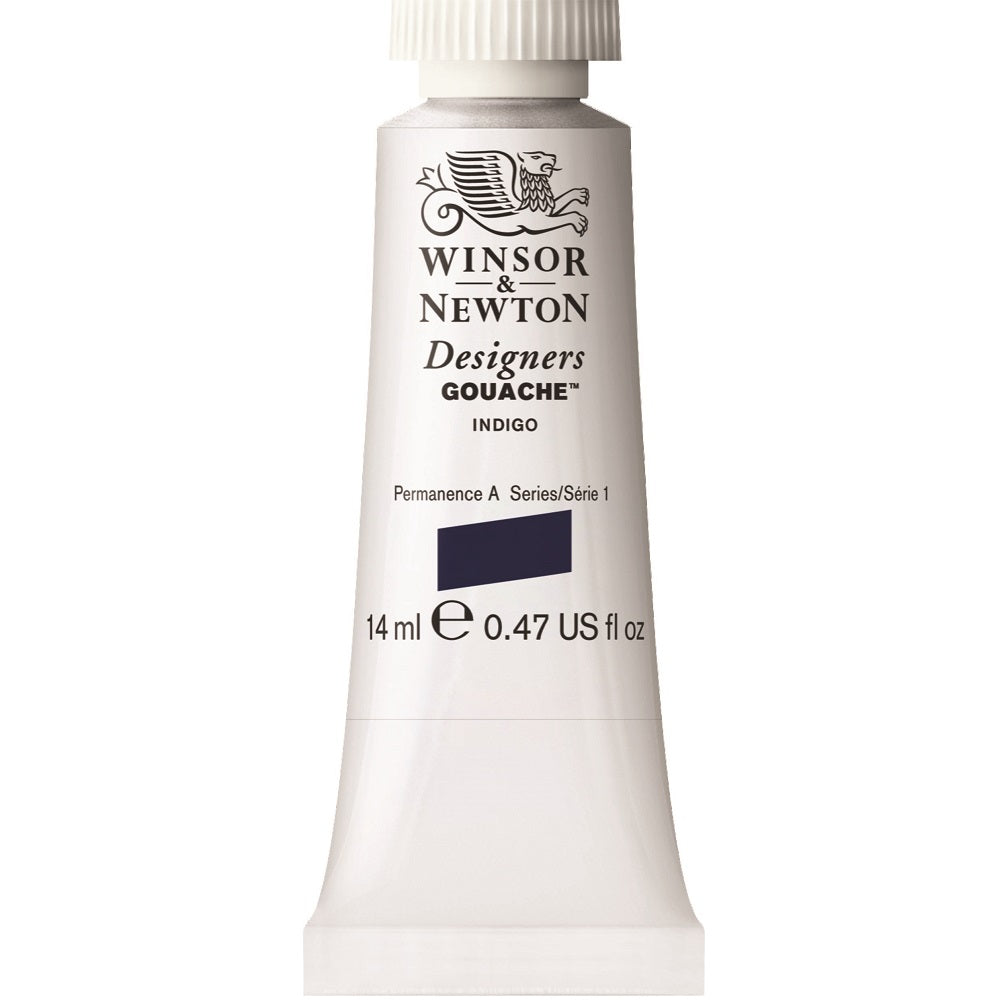 Winsor & Newton - Designers Gouache 14Ml Indigo Uv 3