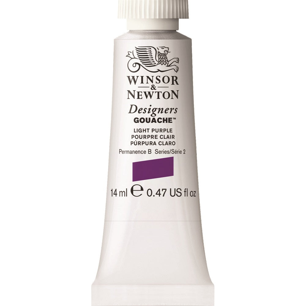 Winsor & Newton - Designers Gouache 14Ml Light Purple Row Uv 3
