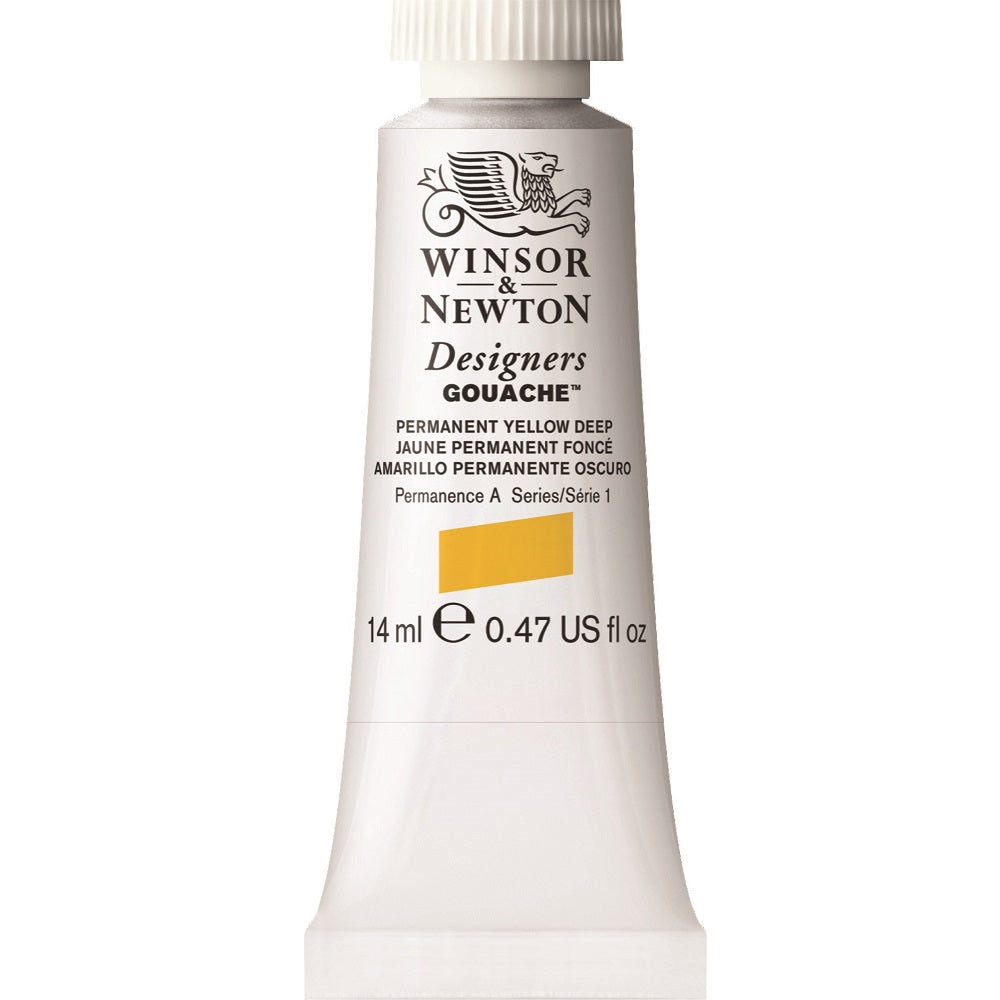 Winsor & Newton - Designers Gouache 14Ml Perm Yell Dp Uv 3