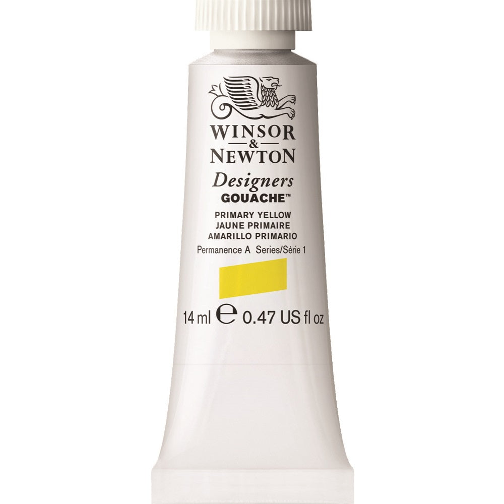 Winsor & Newton - Designers Gouache 14Ml Primary Yello Uv 3