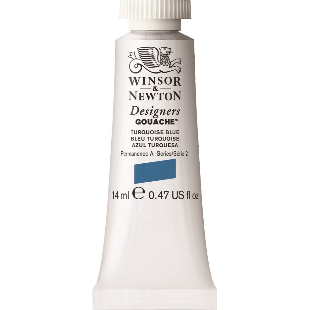 Winsor & Newton - Designers Gouache 14Ml Turqu'Se Blue Uv 3