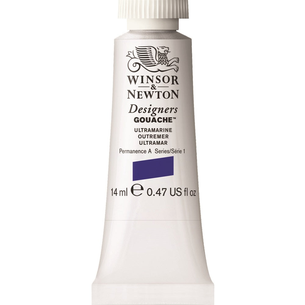 Winsor & Newton - Designers Gouache 14Ml Ultramarine Uv 3