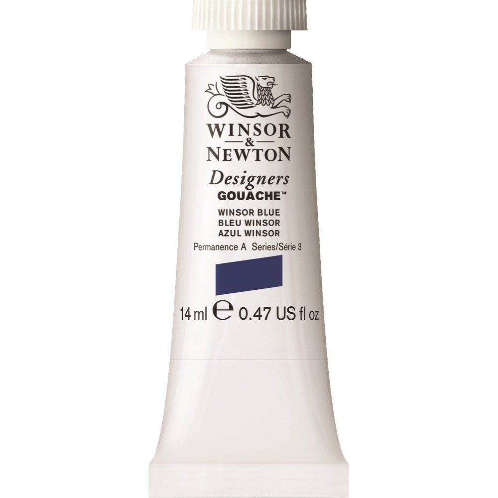Winsor & Newton - Designers Gouache 14Ml Winsor Blue Uv 3